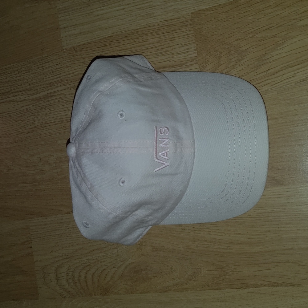 Vans Off The Wall Unisex Light Pink Adjustable Strapback Hat Baseball Cap
